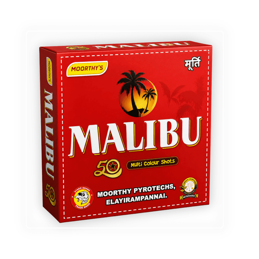 MALIBU 50 SHOT MULTICOLOUR