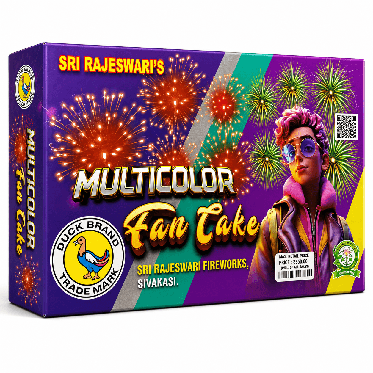 RAJESWARI 10X10 MULTICOLOUR