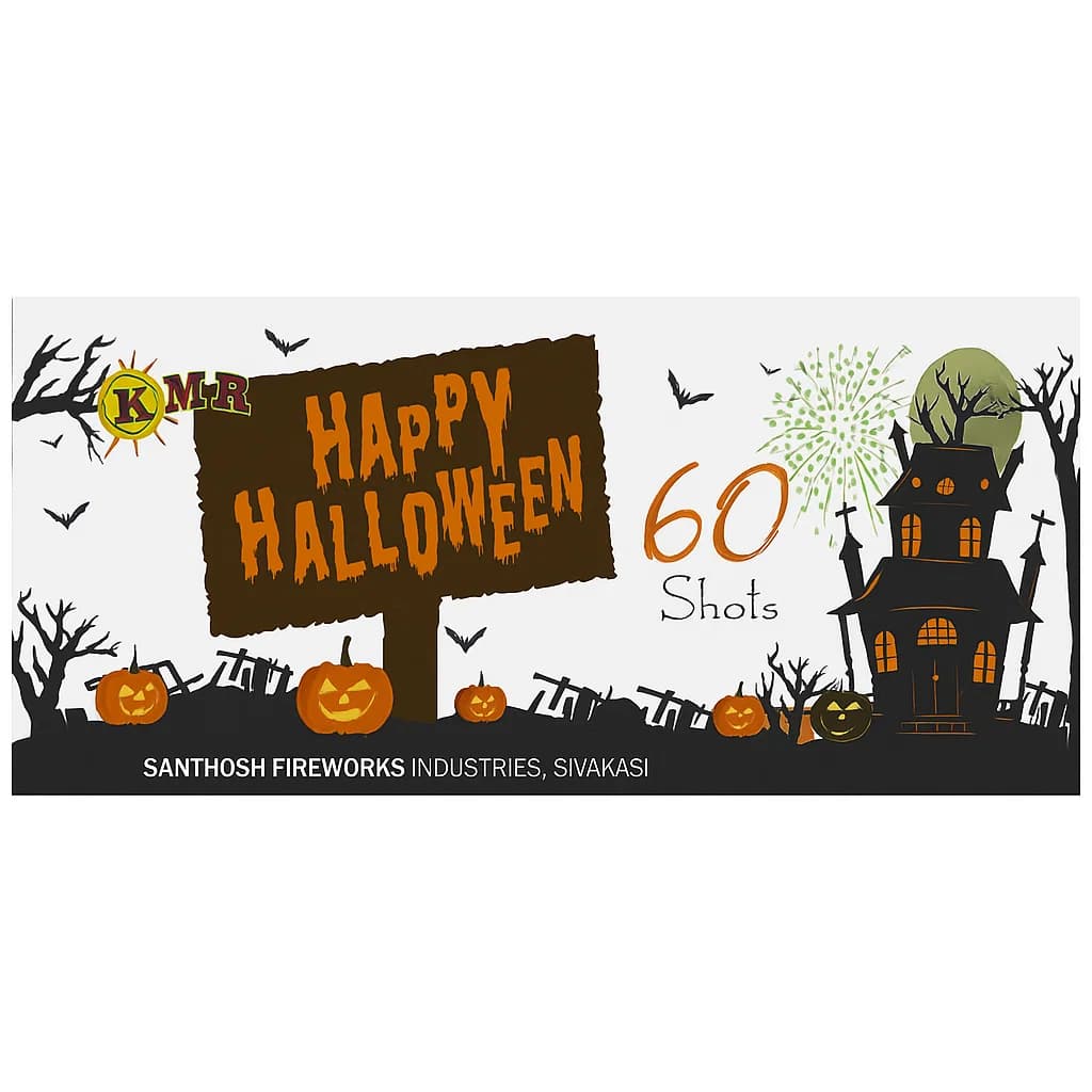 60 SHOT MULTICOLOR HALLOWEEN